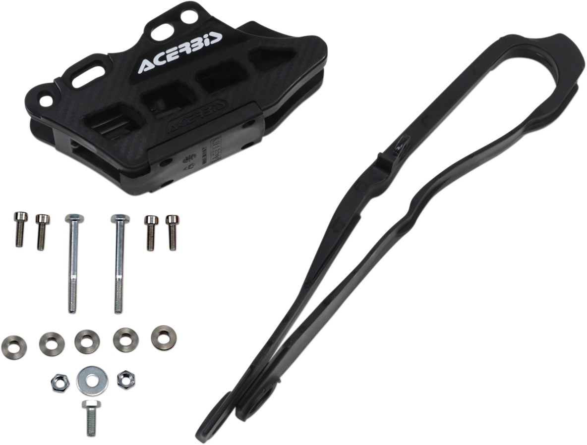 Acerbis 2.0 Chain Guide and Slide Kit - Black - Click Image to Close