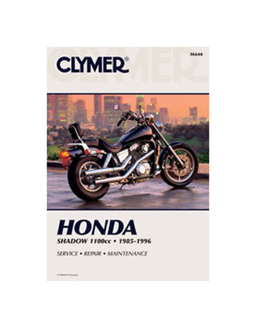 Shop Repair & Service Manual - Soft Cover - For 85-96 Honda VT1100C Shadow - Click Image to Close