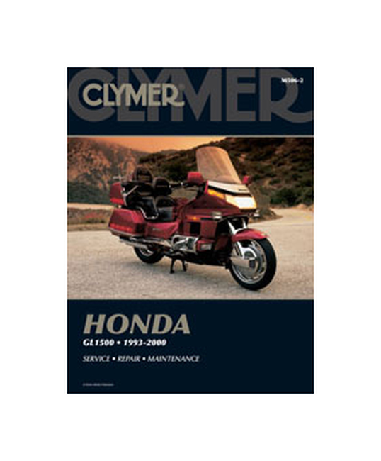 Shop Repair & Service Manual - Soft Cover - For 1993-2000 Honda GL1500 Gold Wing - Click Image to Close