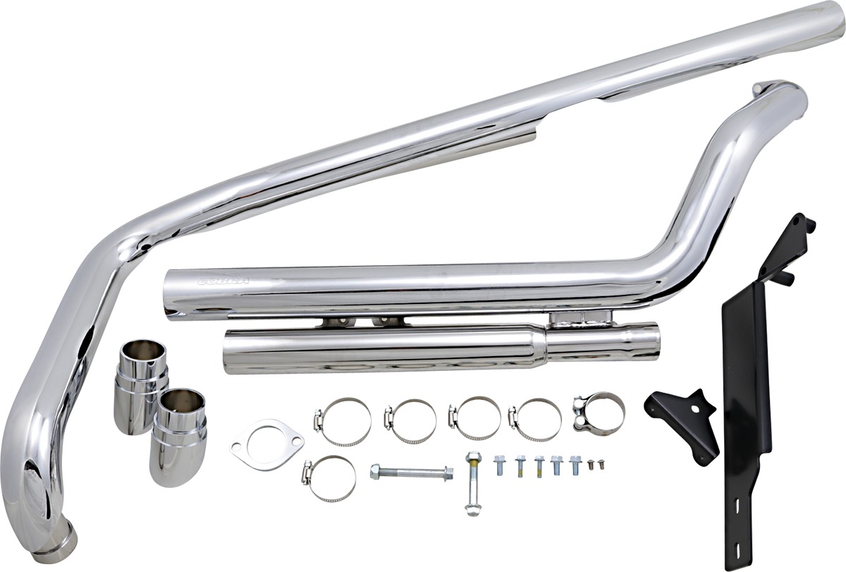 Speedster Slashdown Full Exhaust - For 04-09 Honda VTX1300C - Click Image to Close