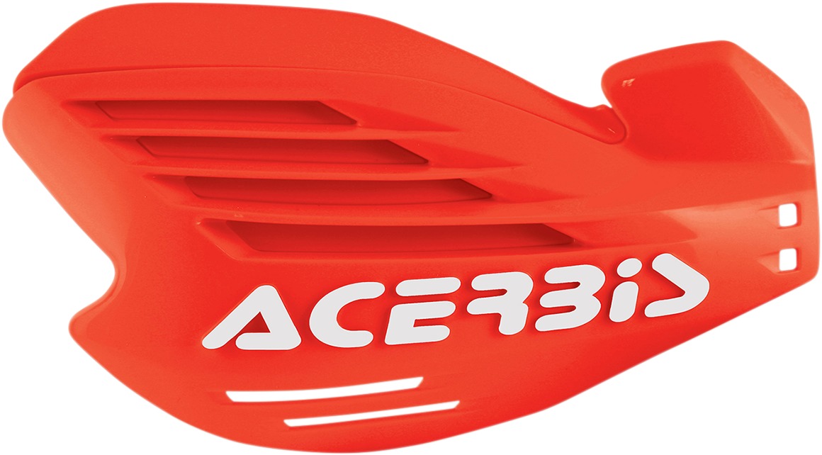 X-Force Handguards - Fluorescent Orange - W/ Spoiler & Bar Mount - Click Image to Close