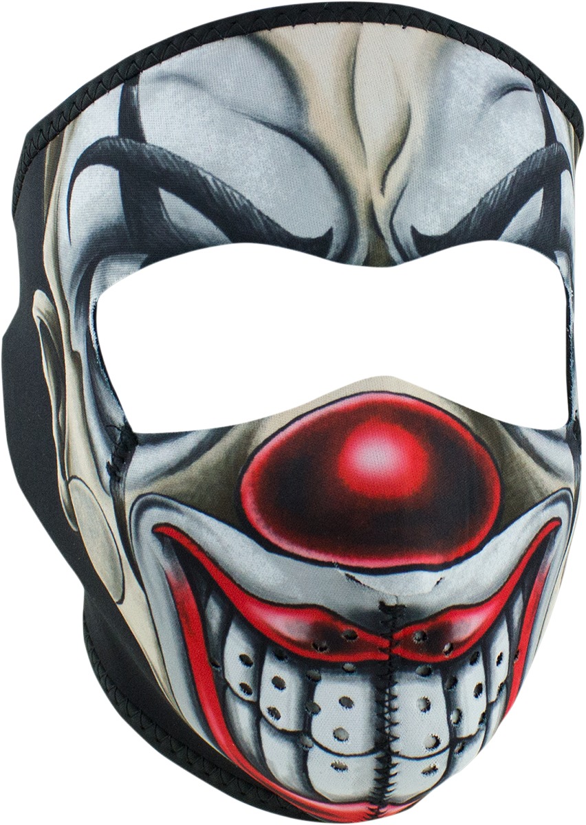 Full-Face Neoprene Mask - Neo Full Mask Chicano Clown - Click Image to Close