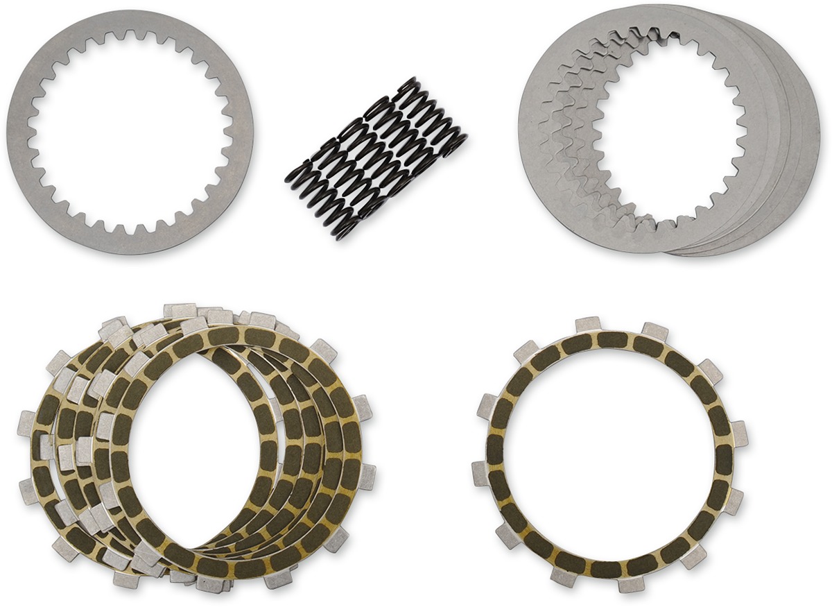 Dirt Digger Complete Clutch Kit - Aramid Frictions - For 85-86 Suzuki LT250R - Click Image to Close