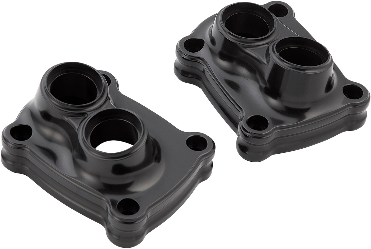 Arlen Ness 10-Gauge Tappet Block Covers Black - Click Image to Close