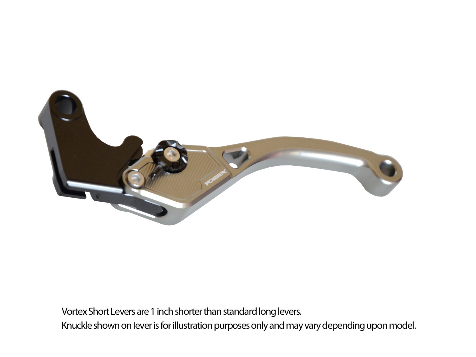 V3 2.0 Black Shorty Clutch Lever - For 16-18 797 Monster, Multistrada - Click Image to Close