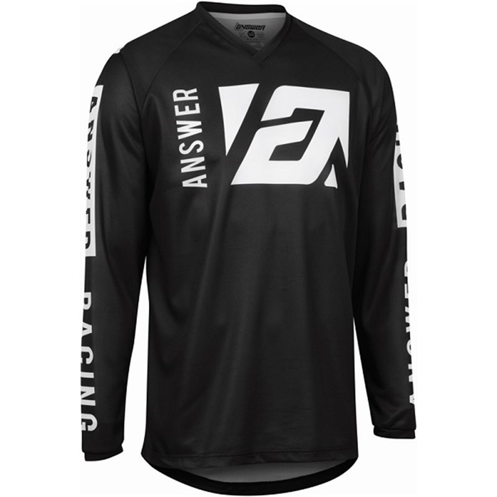 Syncron Merge Jersey Black/White Youth - Medium - Click Image to Close