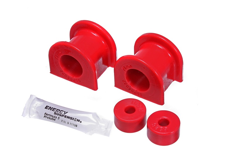 Red Front Sway Bar Bushings by Energy Suspension Fits 1996-2009 Toyota 4Runner - Click Image to Close