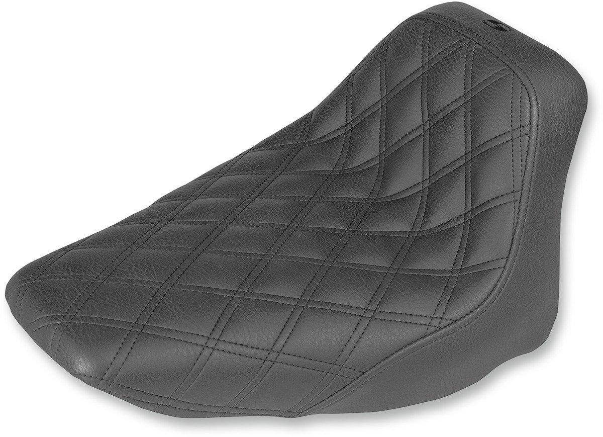 Renegade Lattice Stitched Solo Seat Gel - For 06-17 Harley FLSTN FLSTC - Click Image to Close