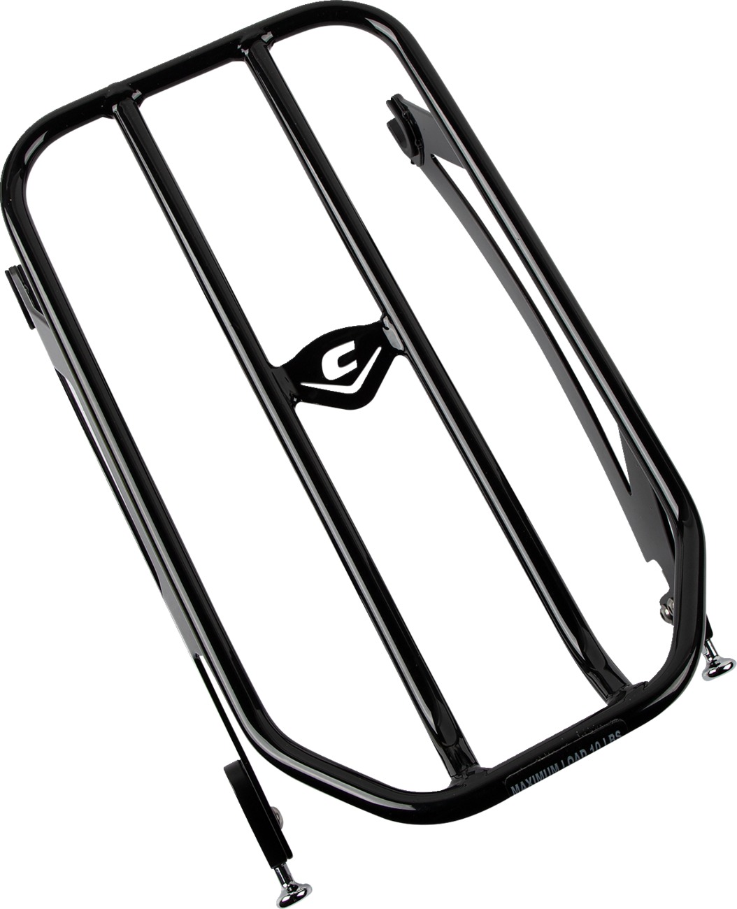 Detachable Solo Standard Rack for Indian - Dtchbl Solo Luggagerack Blk - Click Image to Close