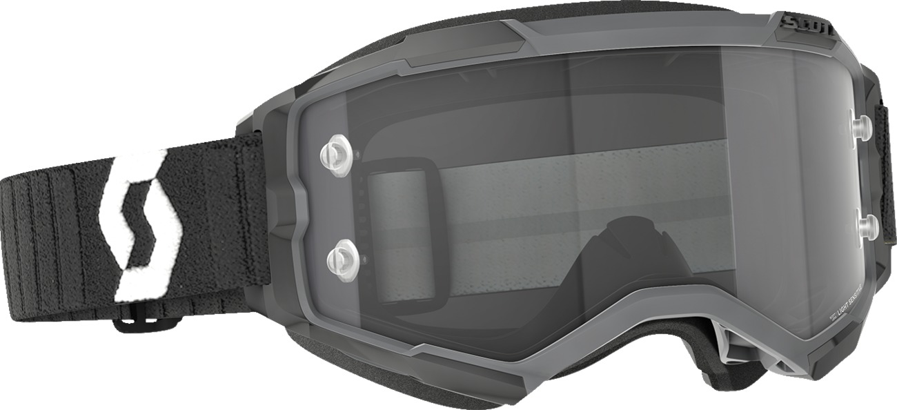 Scott Fury Goggle Black/Grey with Grey Lens for Adults - Click Image to Close