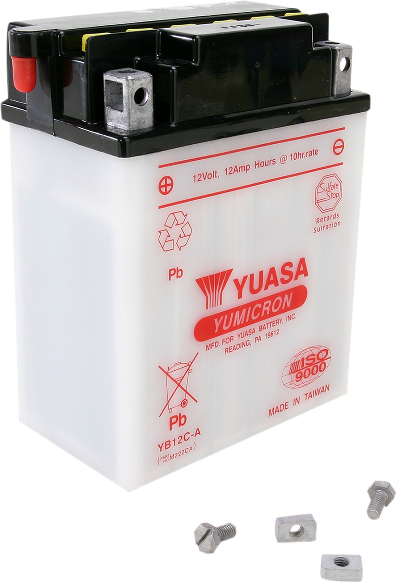 Yumicron Batteries - Yb12C-A Yuasa Battery - Click Image to Close