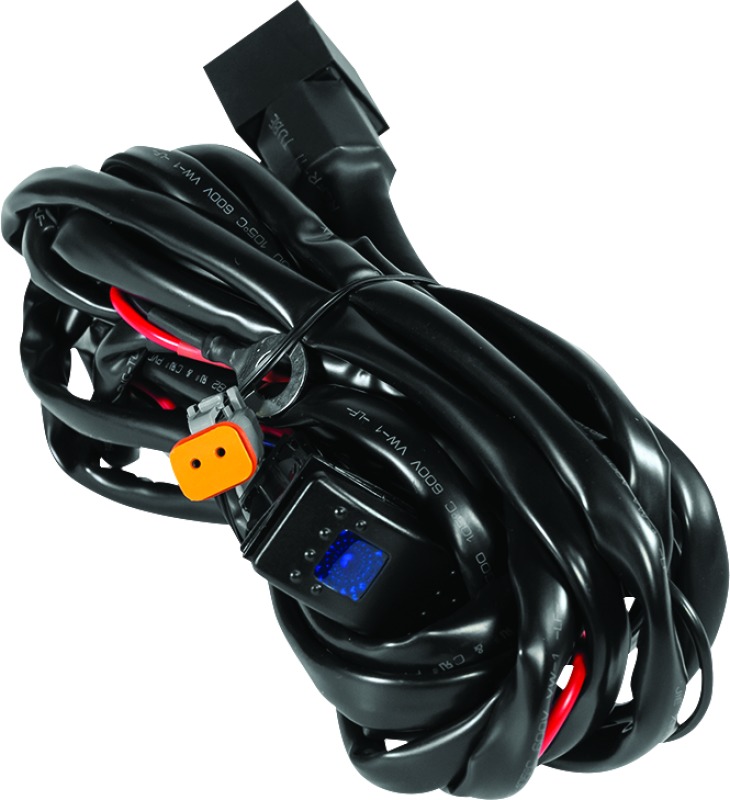 QuadBoss Led Wire Harness Single Dt - Click Image to Close