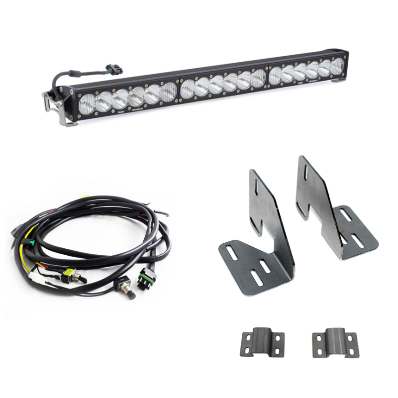 18-19 GMC 2500/3500 HD OnX6+ 30in Light Bar Kit - Click Image to Close