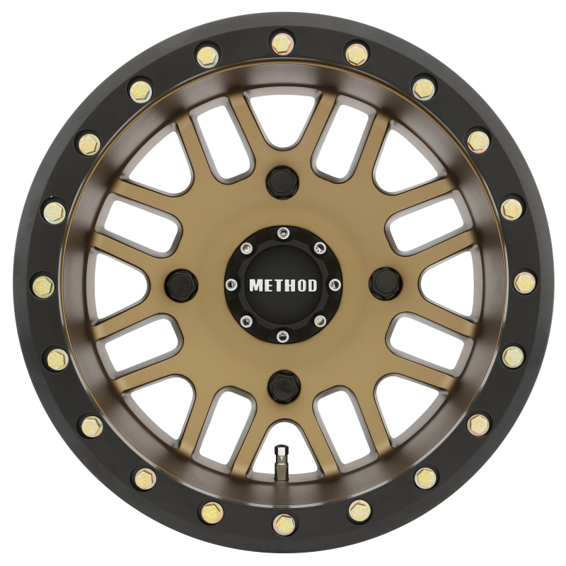 Method MR406 14x10 UTV Beadlock Wheel, Bronze, 4x156 Bolt Pattern - Click Image to Close