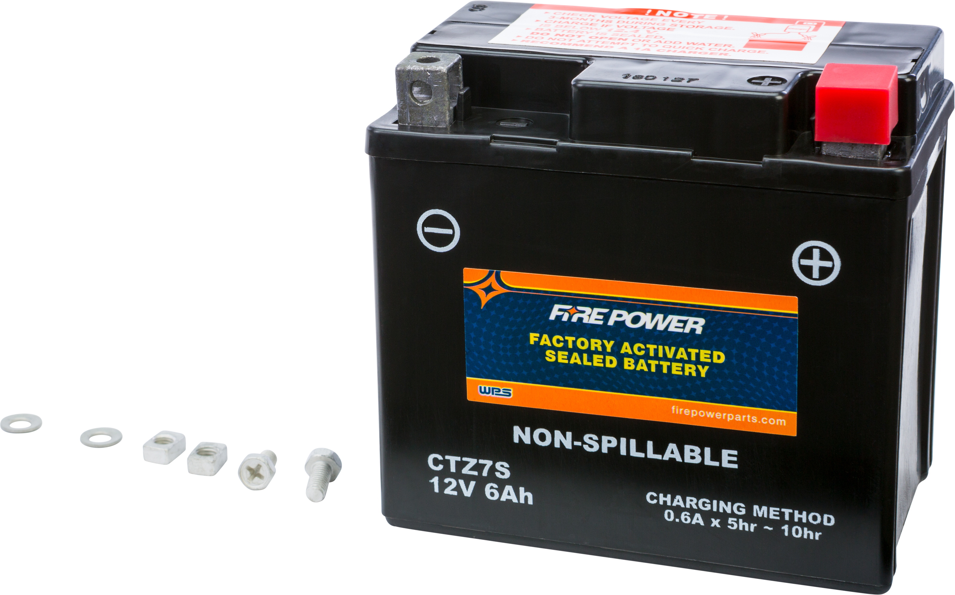 Factory Activated Sealed Battery - Replaces YTZ7S - Click Image to Close