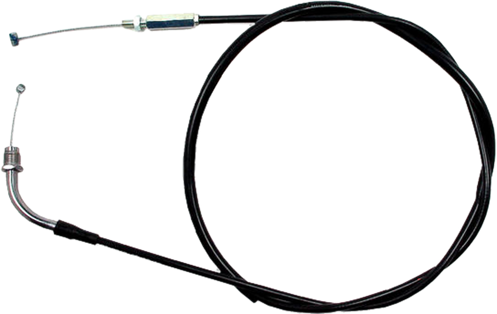 Black Vinyl Throttle Cable - For 75-79 Honda GL1000 Gold Wing - Click Image to Close