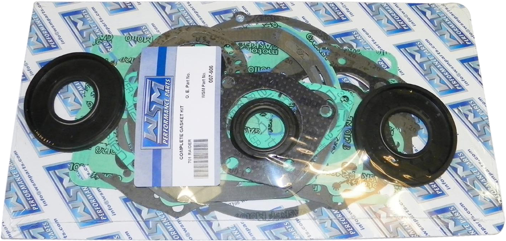 Complete Gasket Kit - For 95-17 Yamaha RA WVT XL SJ 700 w/62T - Click Image to Close