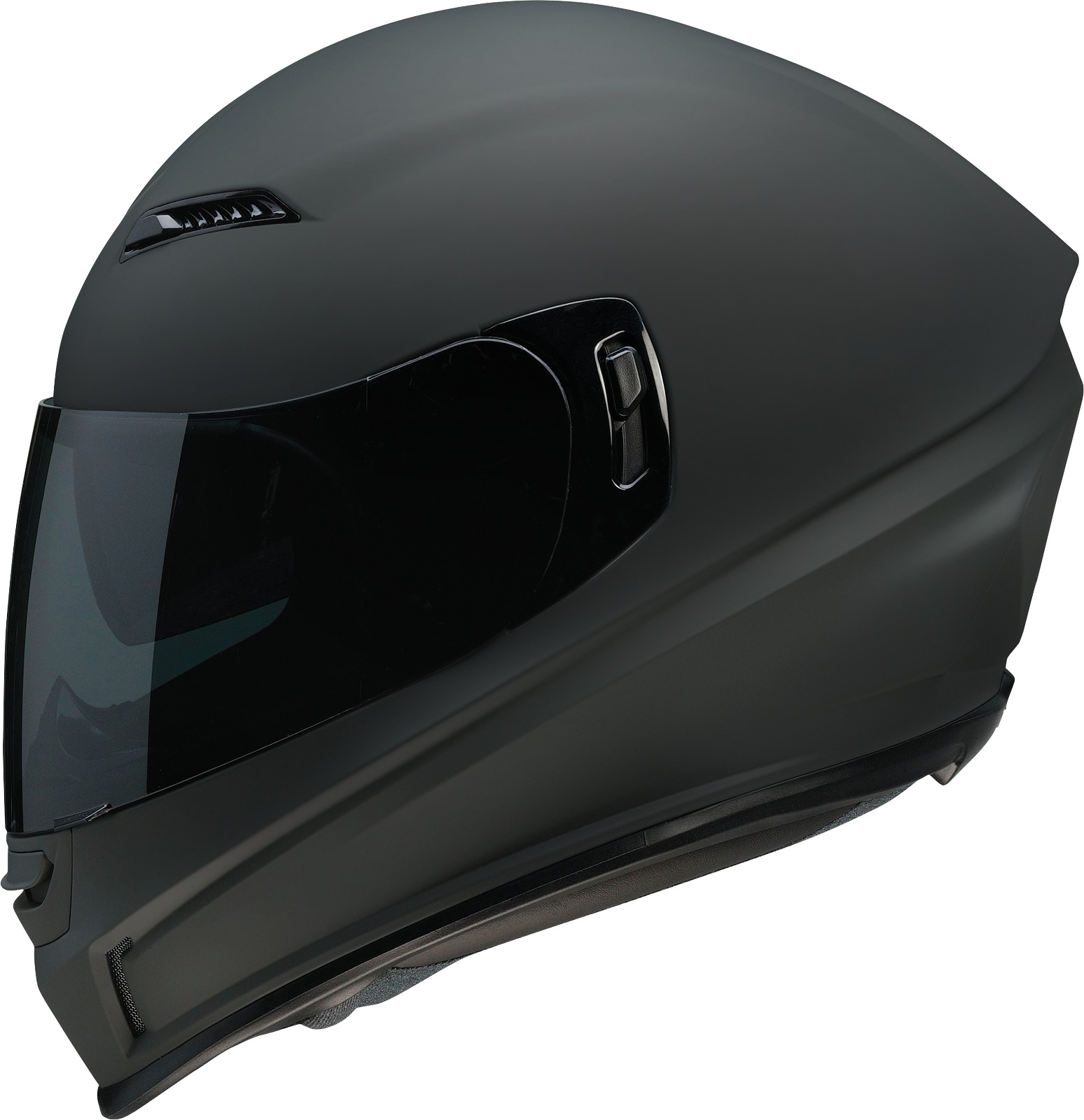 Z1R Jackal Smoke Helmet Matte Black 3XL - Full face helmet with drop down sun visor - Click Image to Close