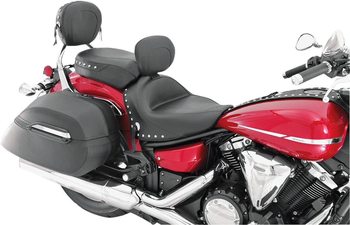 Seats for Yamaha - Studded 2Pc W/Dbr Vstar 1300 - Click Image to Close