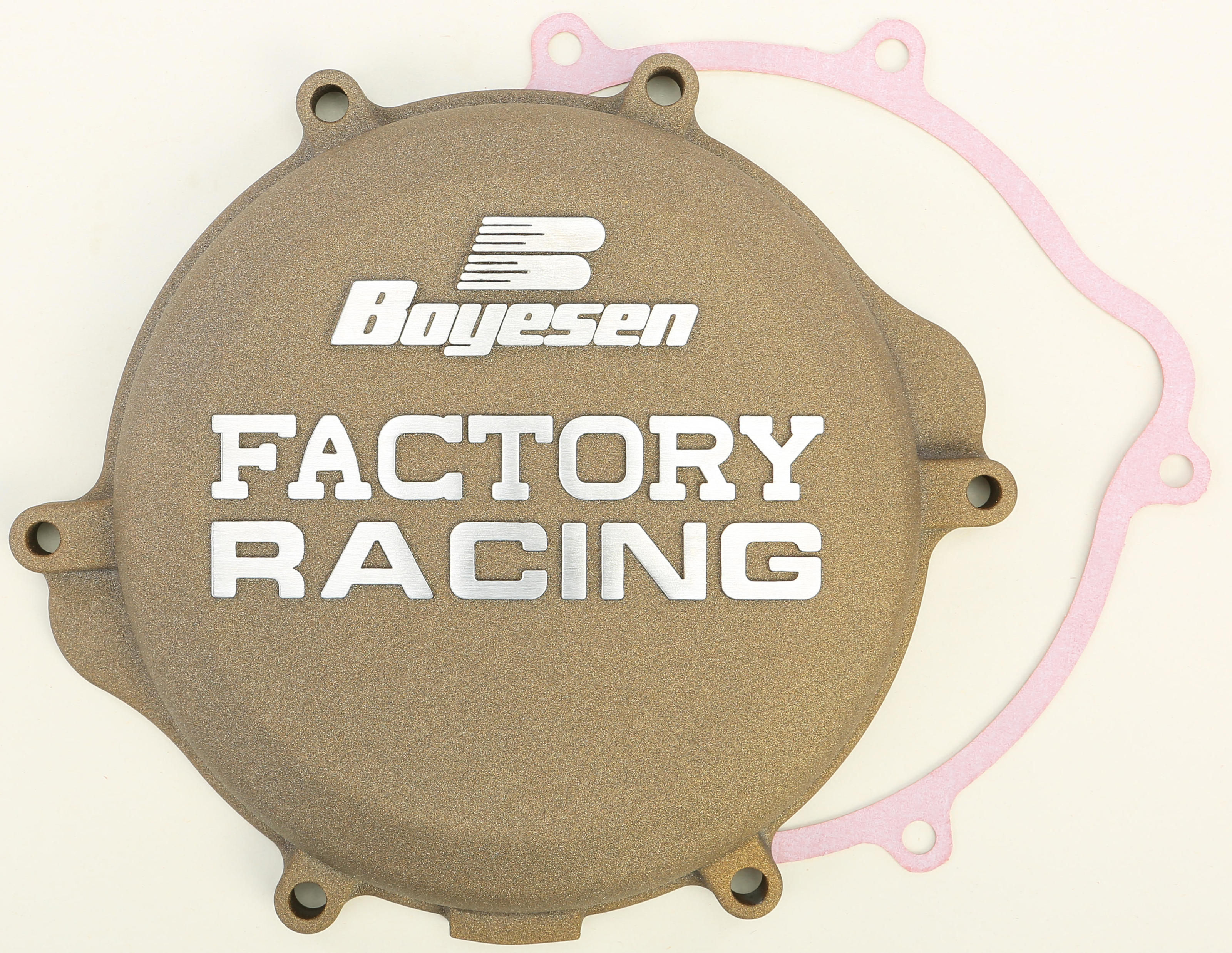 Factory Racing Clutch Cover Magnesium - For 98-07 Suzuki RM125 - Click Image to Close