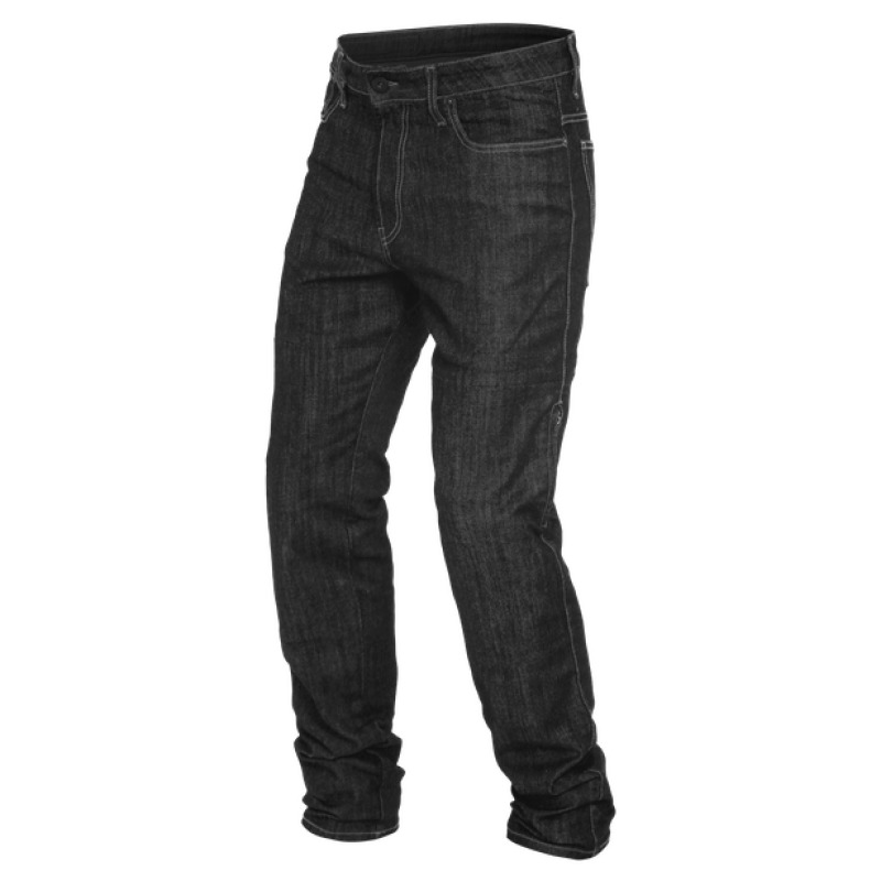 Dainese Denim Regular Tex Pants Black Size 39 - Click Image to Close