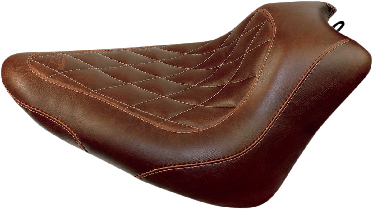 Tripper Diamond Brown Solo Seat - For 12-17 HD FLS 11-13 FXS - Click Image to Close