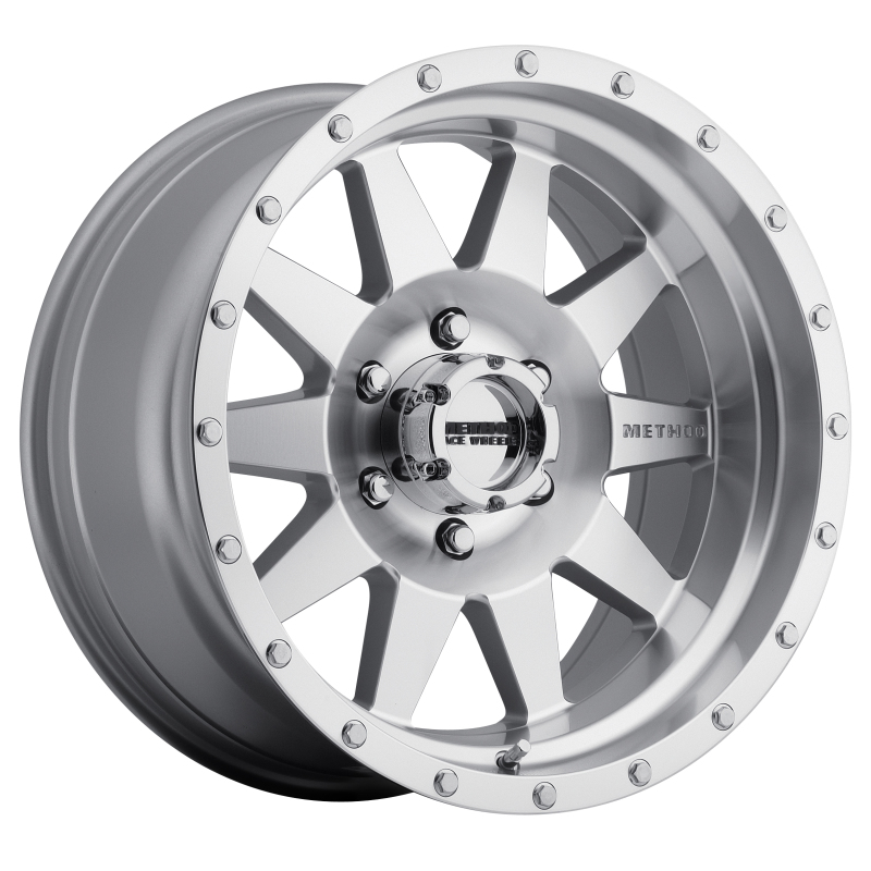 MR301 The Standard 17x9 -12mm Offset 6x5.5 108mm CB Machined/Clear Coat Wheel - Click Image to Close