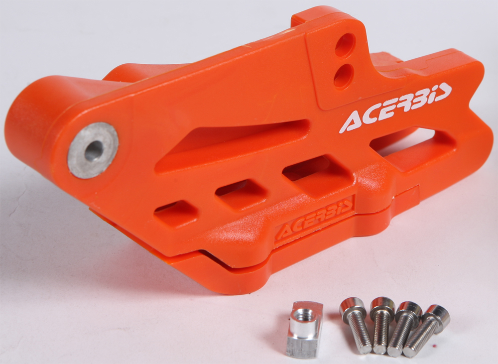 Chain Guide Block Orange - For 14-20 Husqvarna 08-18 KTM - Click Image to Close