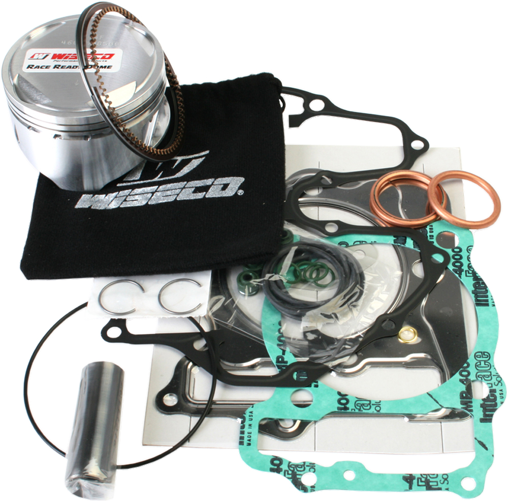 Top End Piston Kit 10:1 Compression - 85.00mm Bore (STD) - For 96-14 Honda TRX/XR 400 - Click Image to Close