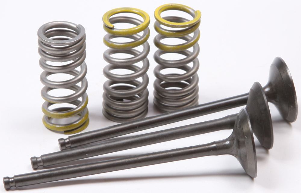 Steel Intake Valve/Spring Kit - For 01-13 Yamaha WR250F YZ250F - Click Image to Close