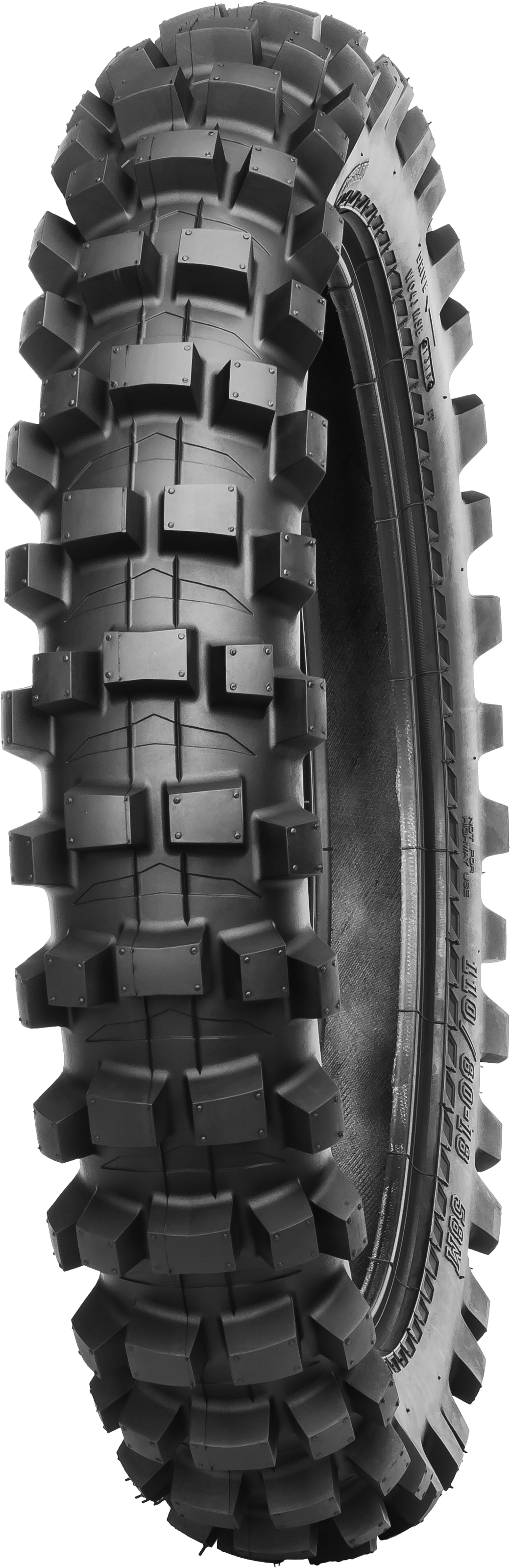 M5B Evo 120/80-18 Rear Tire - Tube Type - Click Image to Close