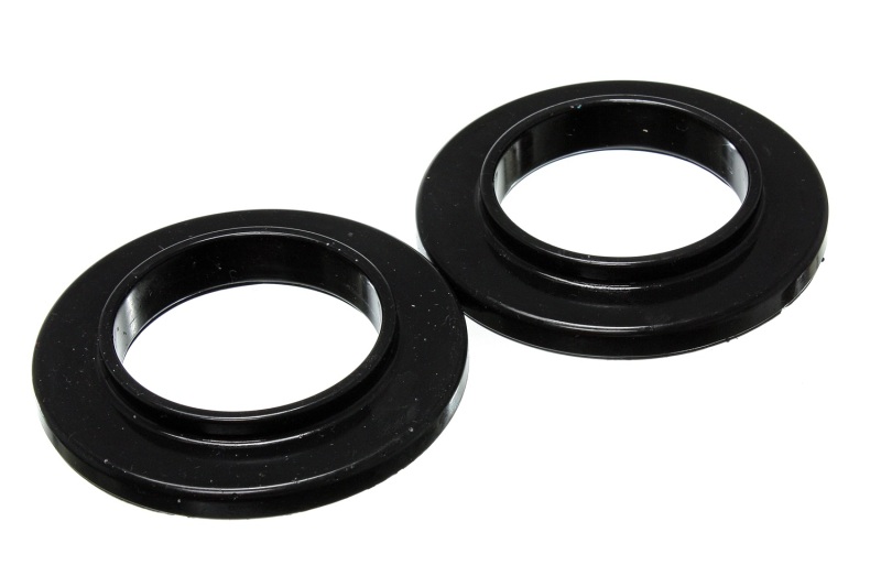 Universal 2 3/4in ID 4 9/16in OD 3/4in H Black Coil Spring Isolators (2 per set) - Click Image to Close