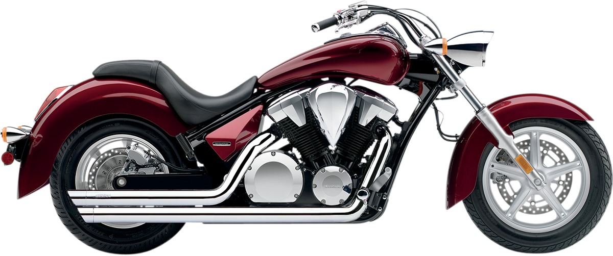 Speedster Slashdown Full Exhaust - For 10+ Honda VT1300 - Click Image to Close