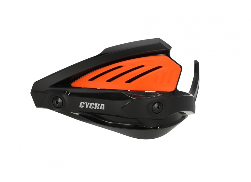 Cycra Voyager Dual Road Handguards Black/Orange Fits 19-20 KTM 790 ADV R - Click Image to Close