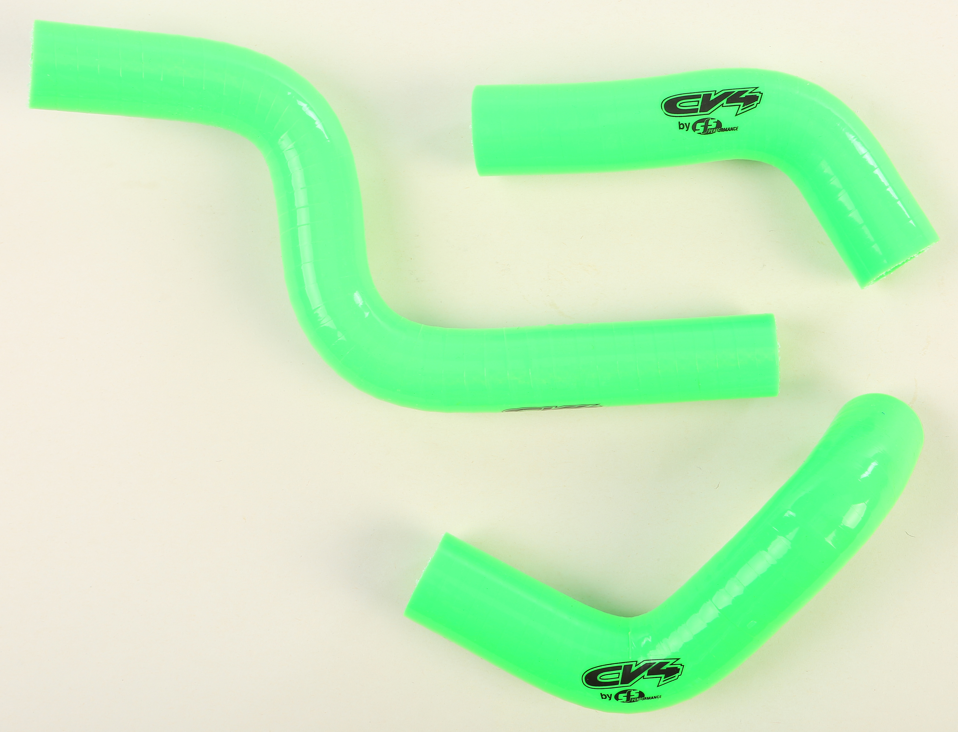 Radiator Hose Kit Green - For 14-20 Kawasaki KX85 KX100 - Click Image to Close