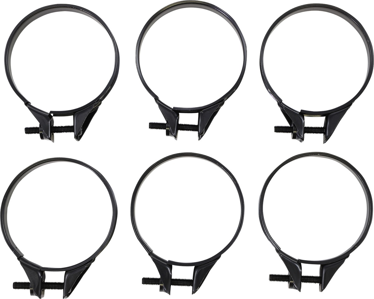 49-51mm Narrow Band Clamps for Carb & Intake Boots - 6 Pack - Click Image to Close