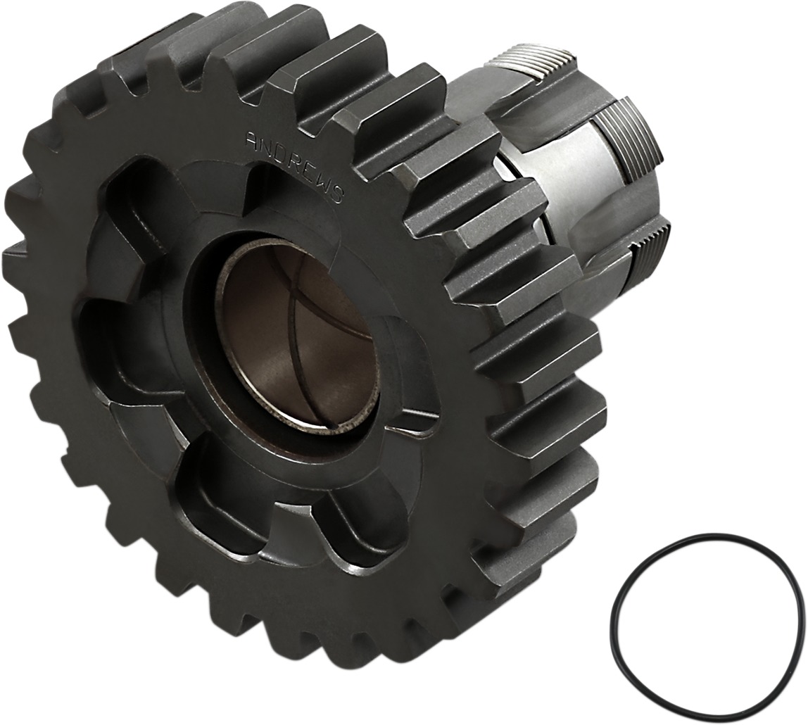 4-Speed Big Twin Transmission Stock Main Drive Gear (4th) - Click Image to Close