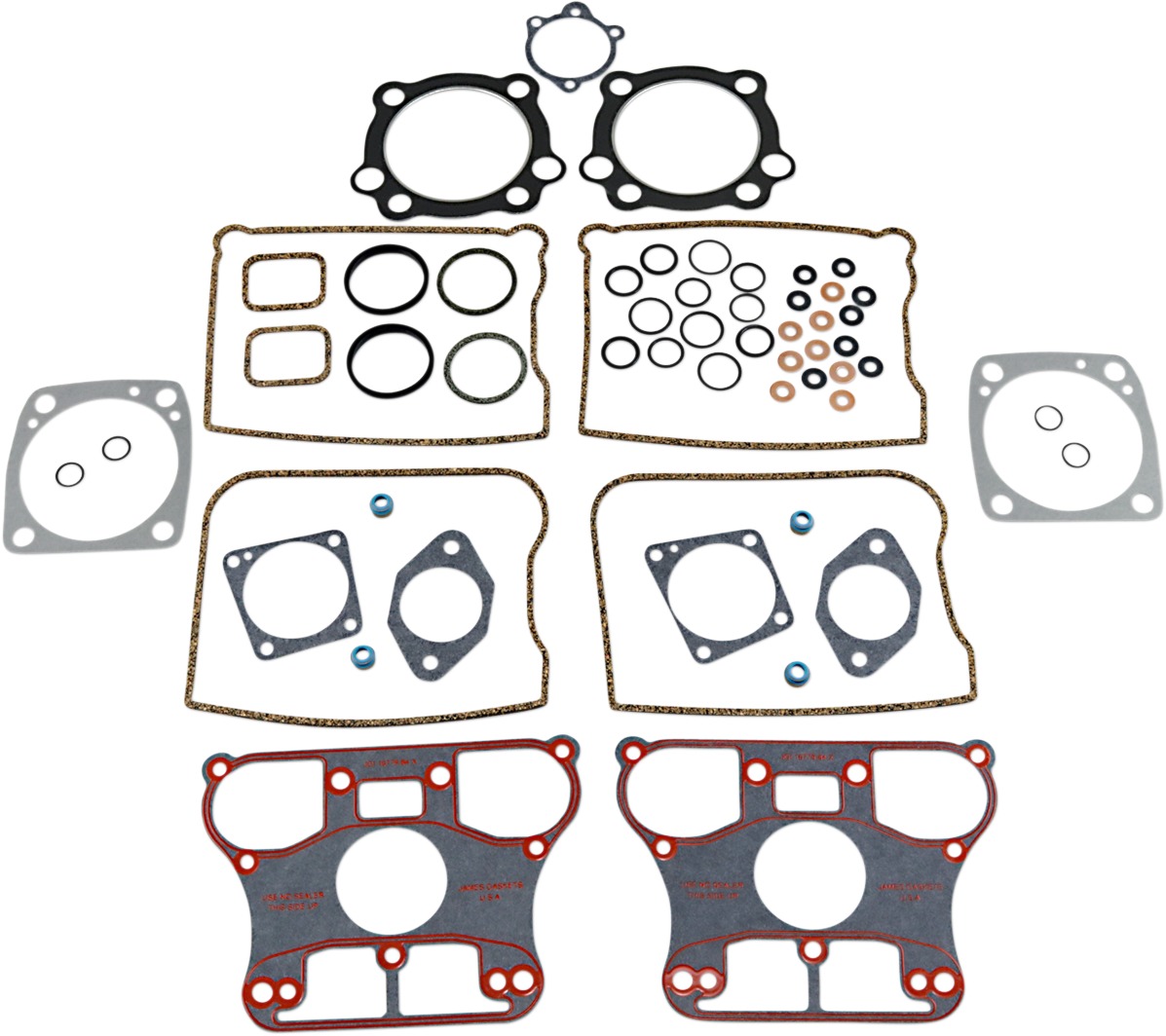 Top End Gasket Kit by James Gaskets for Big Twin Models - Click Image to Close