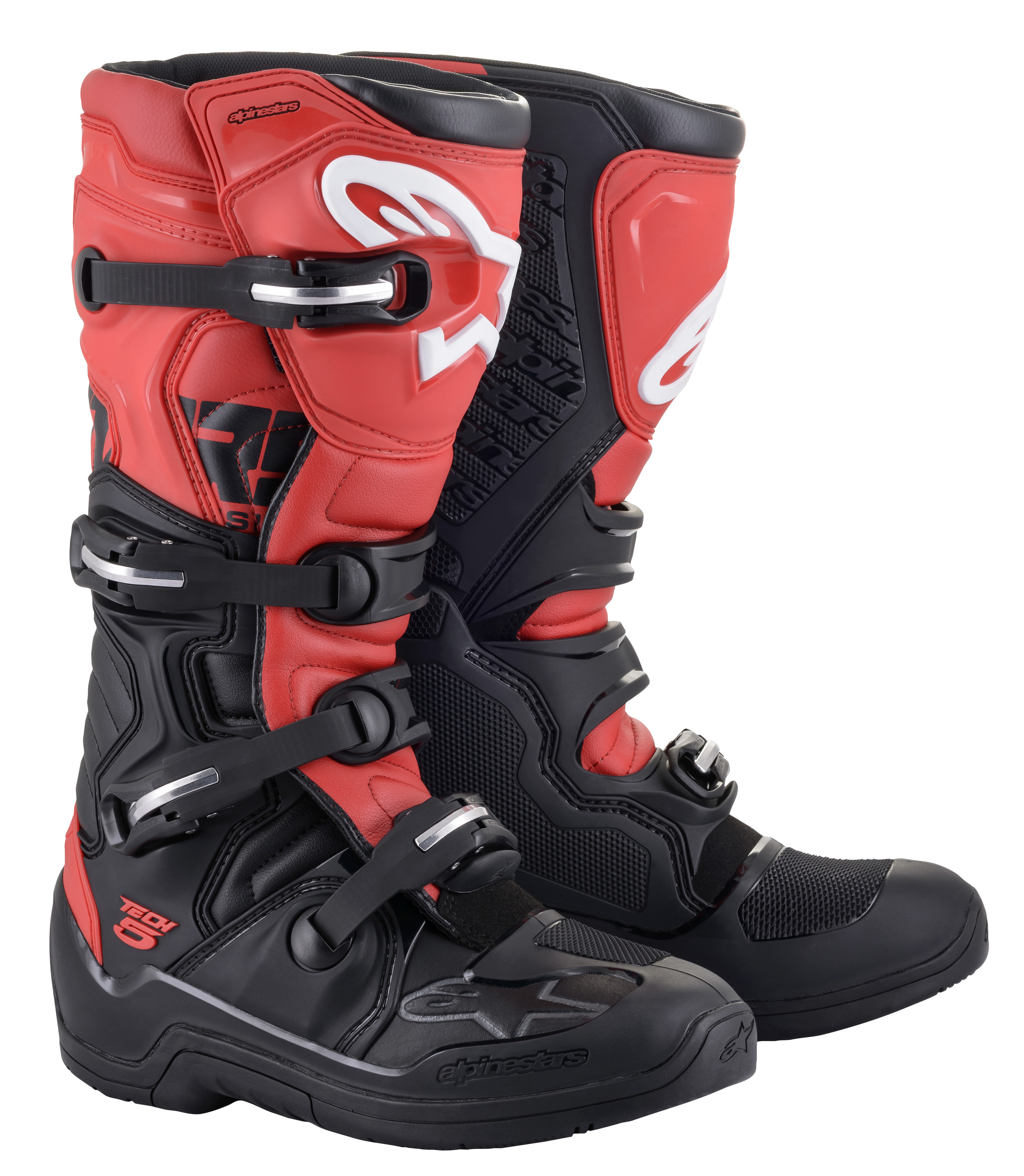 Tech 5 Boots Black/Red US 09 - Click Image to Close