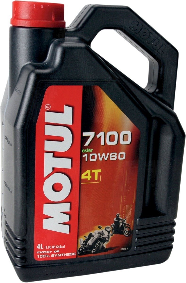 Motul 7100 Synthetic Ester Motor Oil 10W60 4T 4L - Click Image to Close