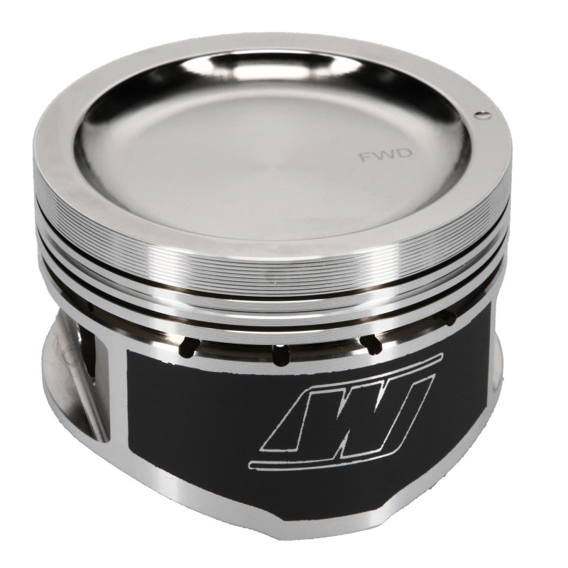 Wiseco Dished 9:1 CR 89.0 Piston Kit - For Nissan KA24 - Click Image to Close