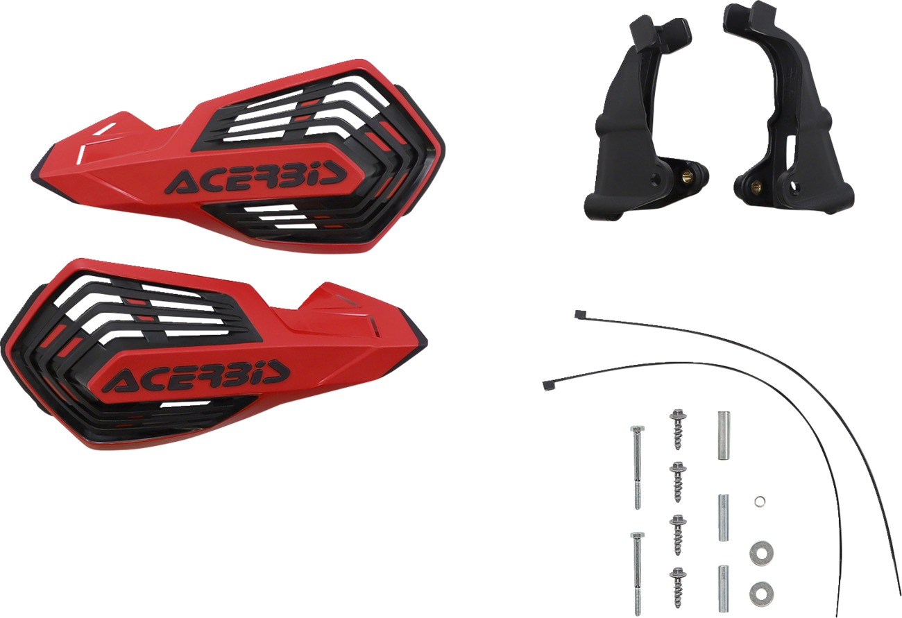 K-Future Handguards - '16 Red & Black - KTM/HUS Direct fixing to Brembo / Magura MC - Click Image to Close