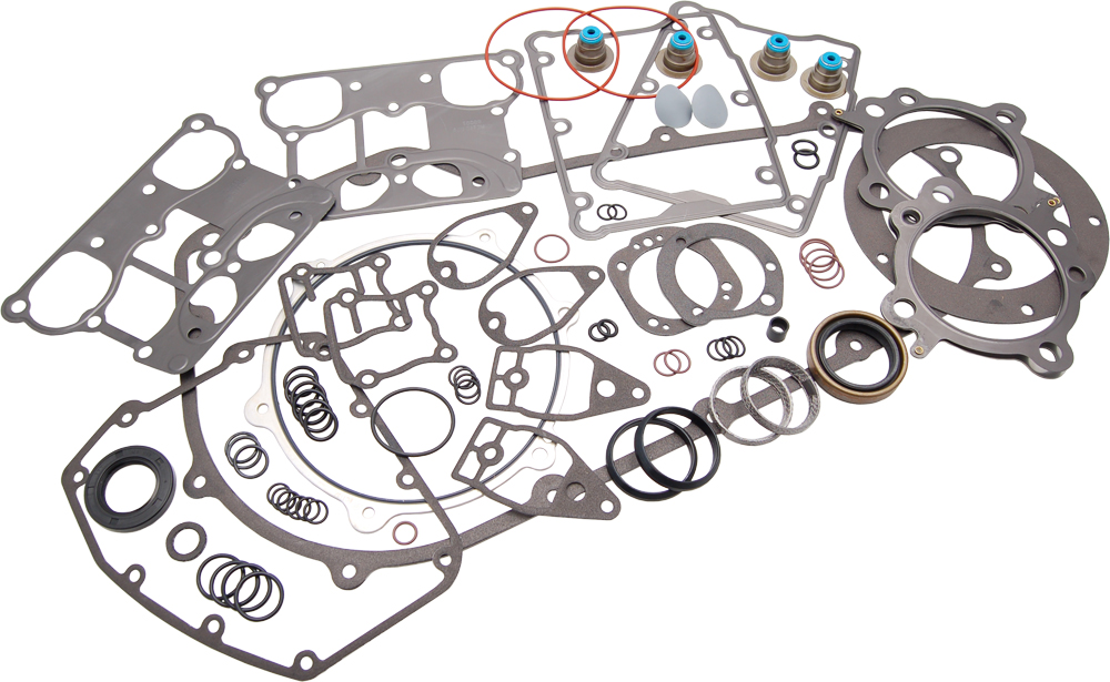 Complete EST Gasket Kit 103" - 3.875" Bore & 0.040" Head Gaskets - For 07-17 Harley Softail - Click Image to Close