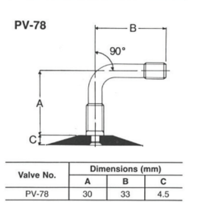 Bridgestone PV78 Tube - 140/90-16 - Click Image to Close