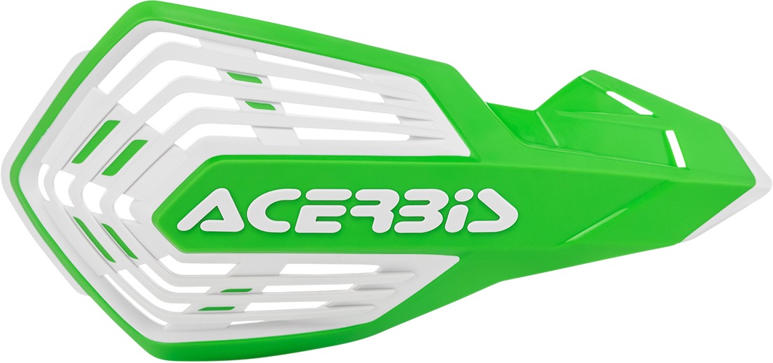 Acerbis X-Future Handguards - Green/White - Click Image to Close