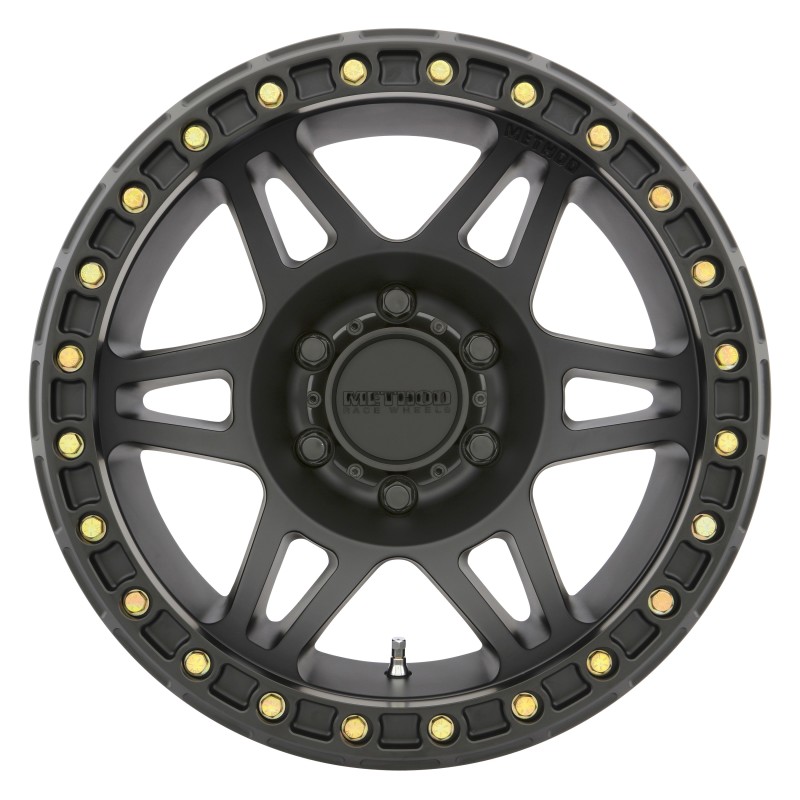 MR106 Beadlock 17x9 -44mm Offset 5x5 71.5mm CB Matte Black w/BH-H24125 Wheel - Click Image to Close