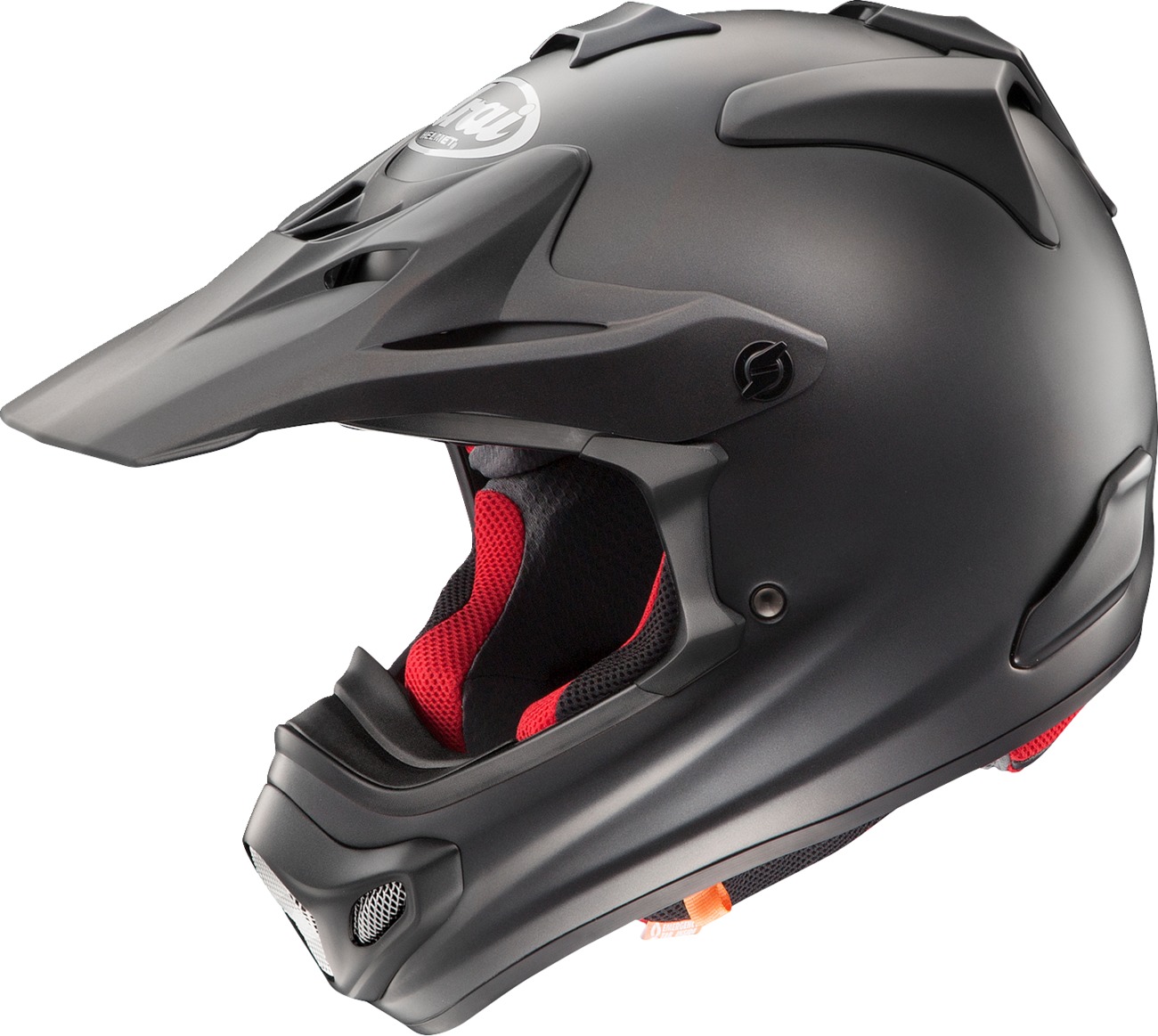 Arai VX-Pro4 Helmet Matte Black Large - Off-road helmet with matte black finish - Click Image to Close