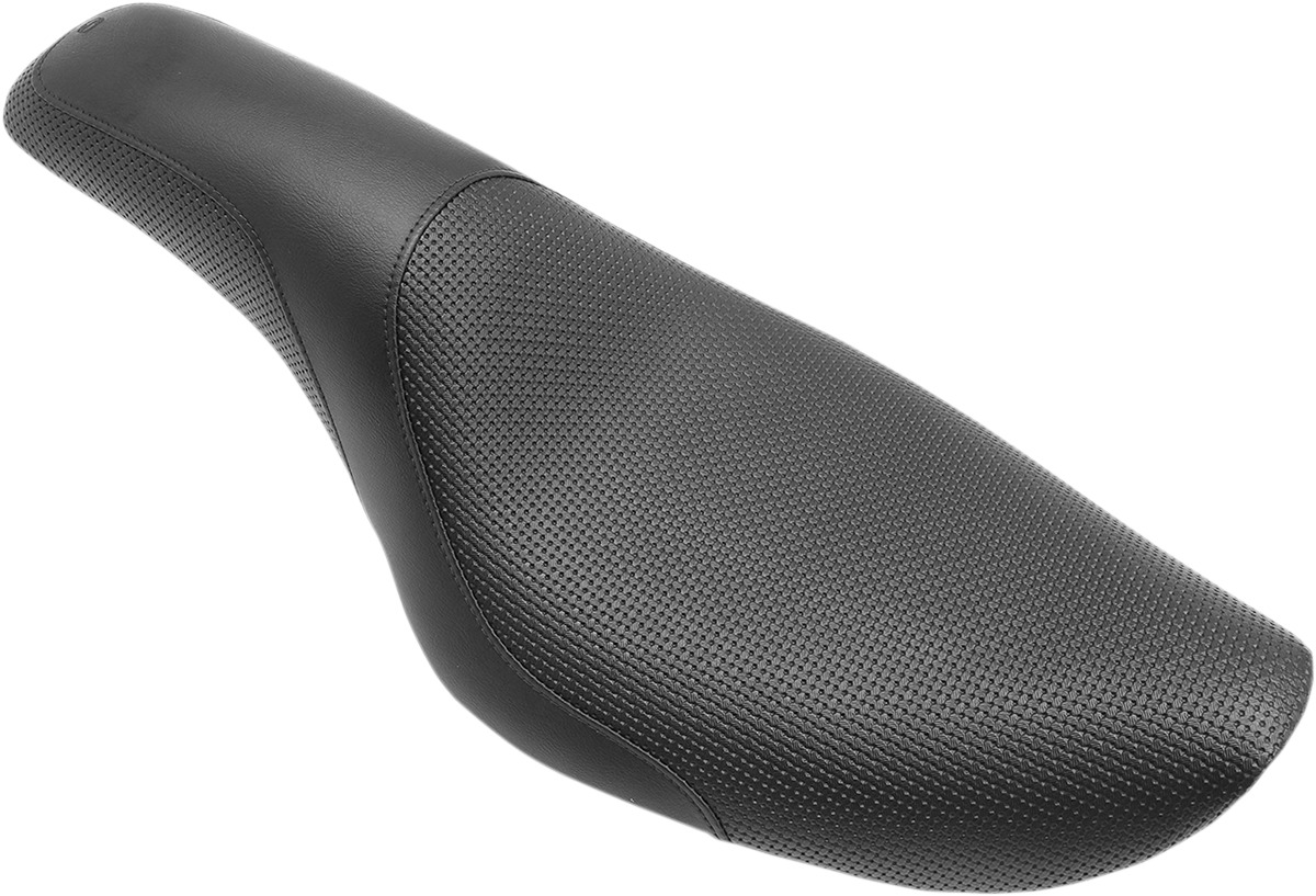 Profiler Plain 2-Up Seat Black Gel Lowest - For 96-03 Harley FXD - Click Image to Close