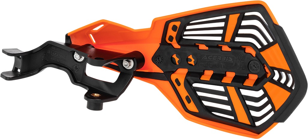 K-Future Handguards - Orange & Black - KTM/HUS Direct fixing to Brembo / Magura MC - Click Image to Close