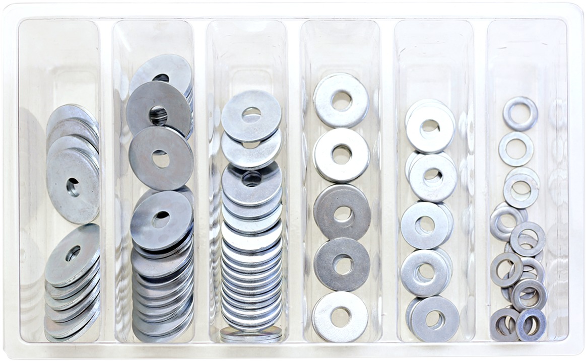 Washer Assortment Packs - M6 Fender Washer Assortment - Click Image to Close